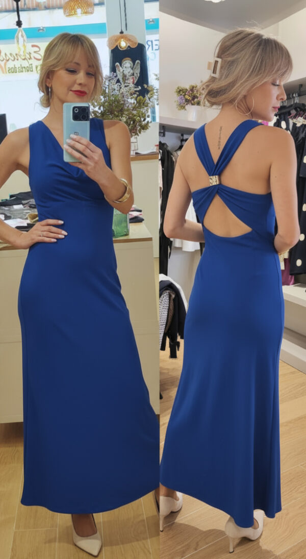Vestido de fiesta rojo - Imagen 2