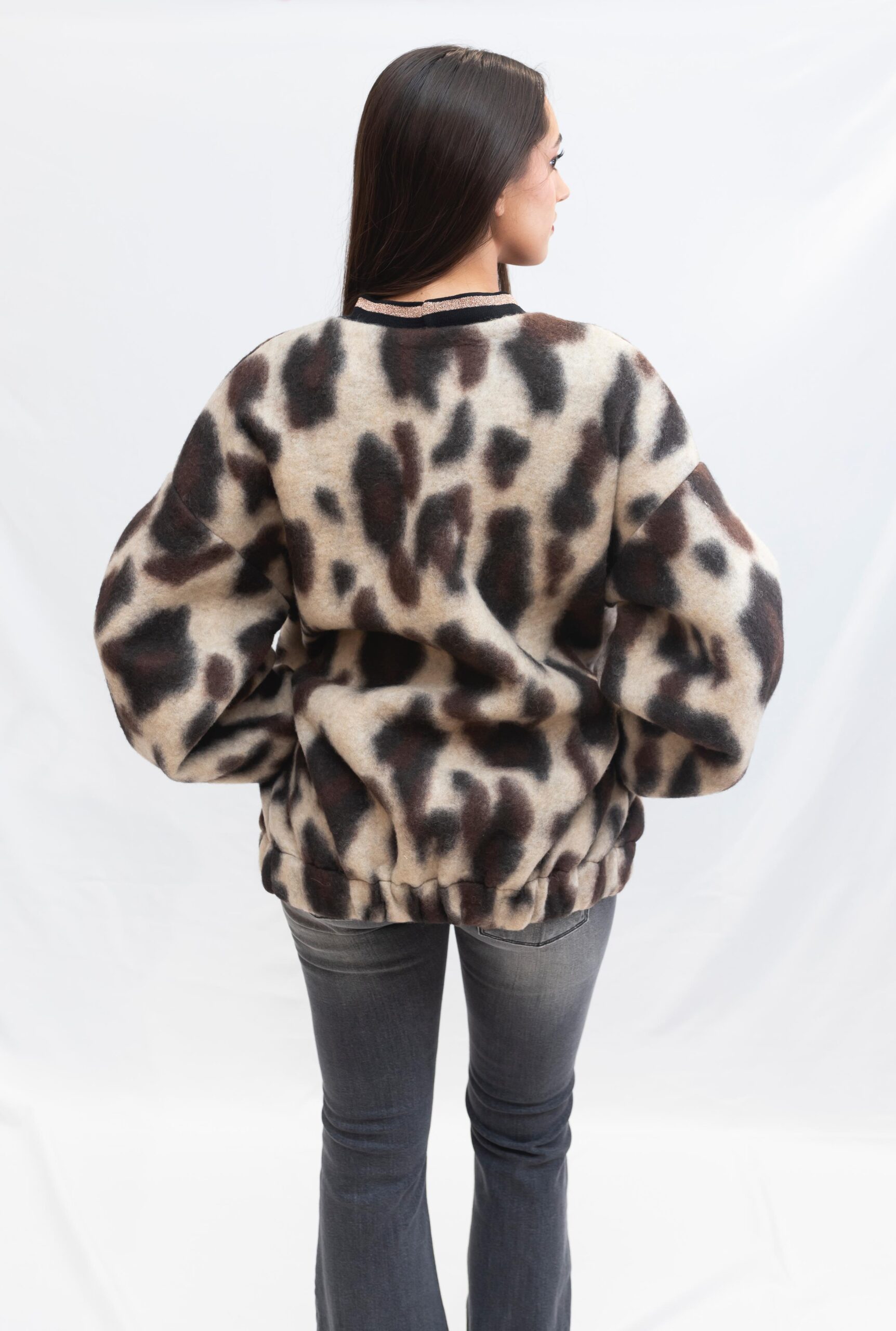 Chaqueta “Cow Print” D´l Giulia Mastini - Imagen 3