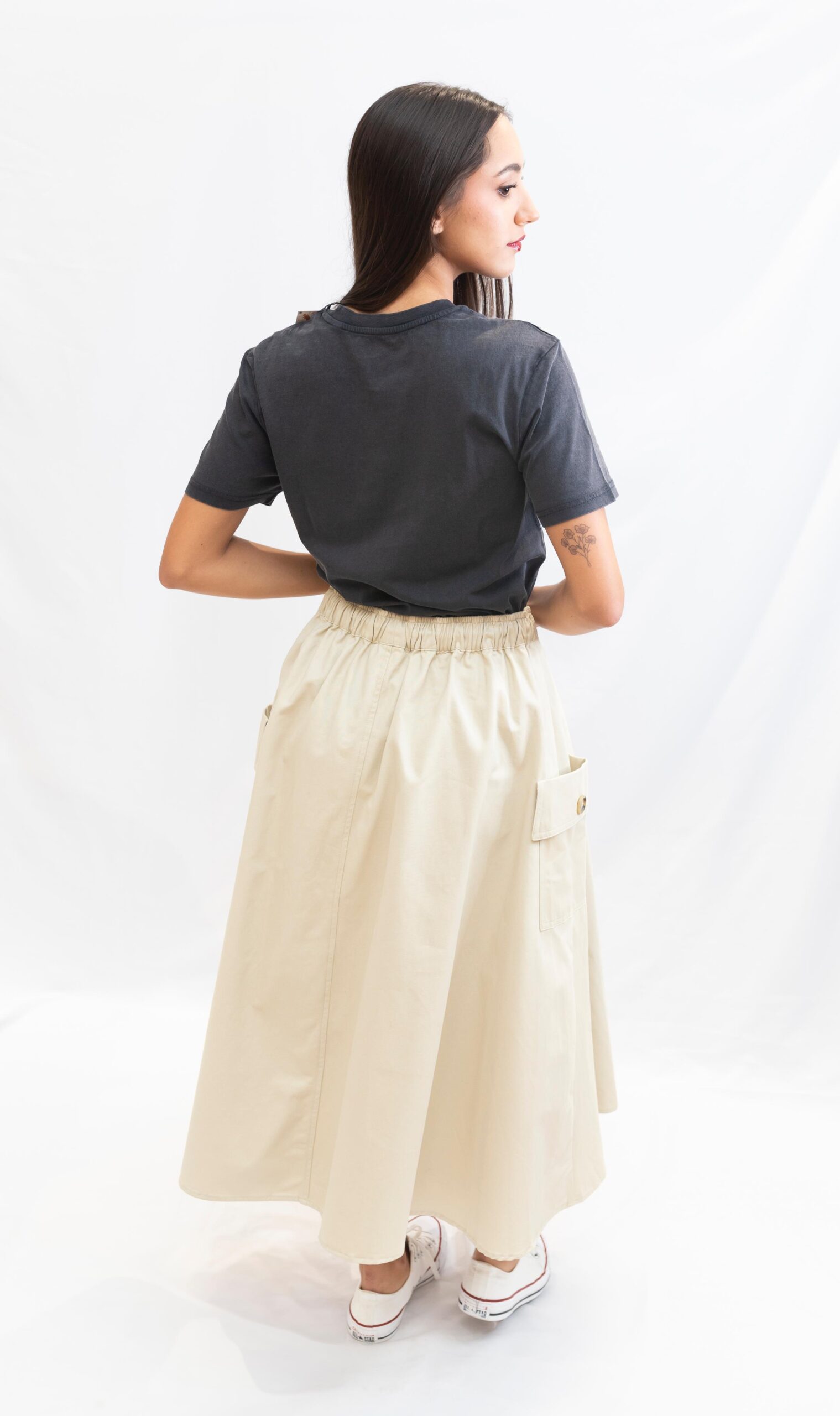 Falda algodón “Sadie” – Orfeo Paris - Imagen 3