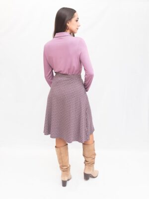 Camisa Viscosa Bambú Lila Surkana